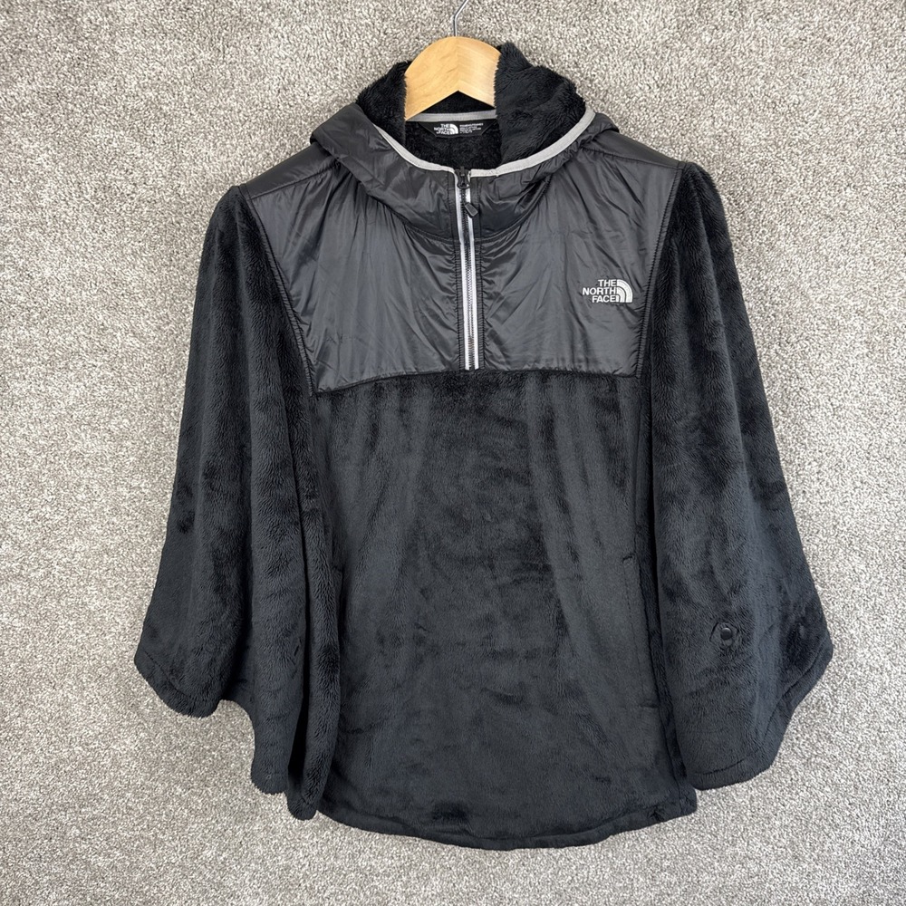 The North Face Black Hooded Pullover Fleece